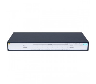 Коммутатор HPE OfficeConnect 1420, 8G, PoE+ (64 Вт) (JH330A#ABB)